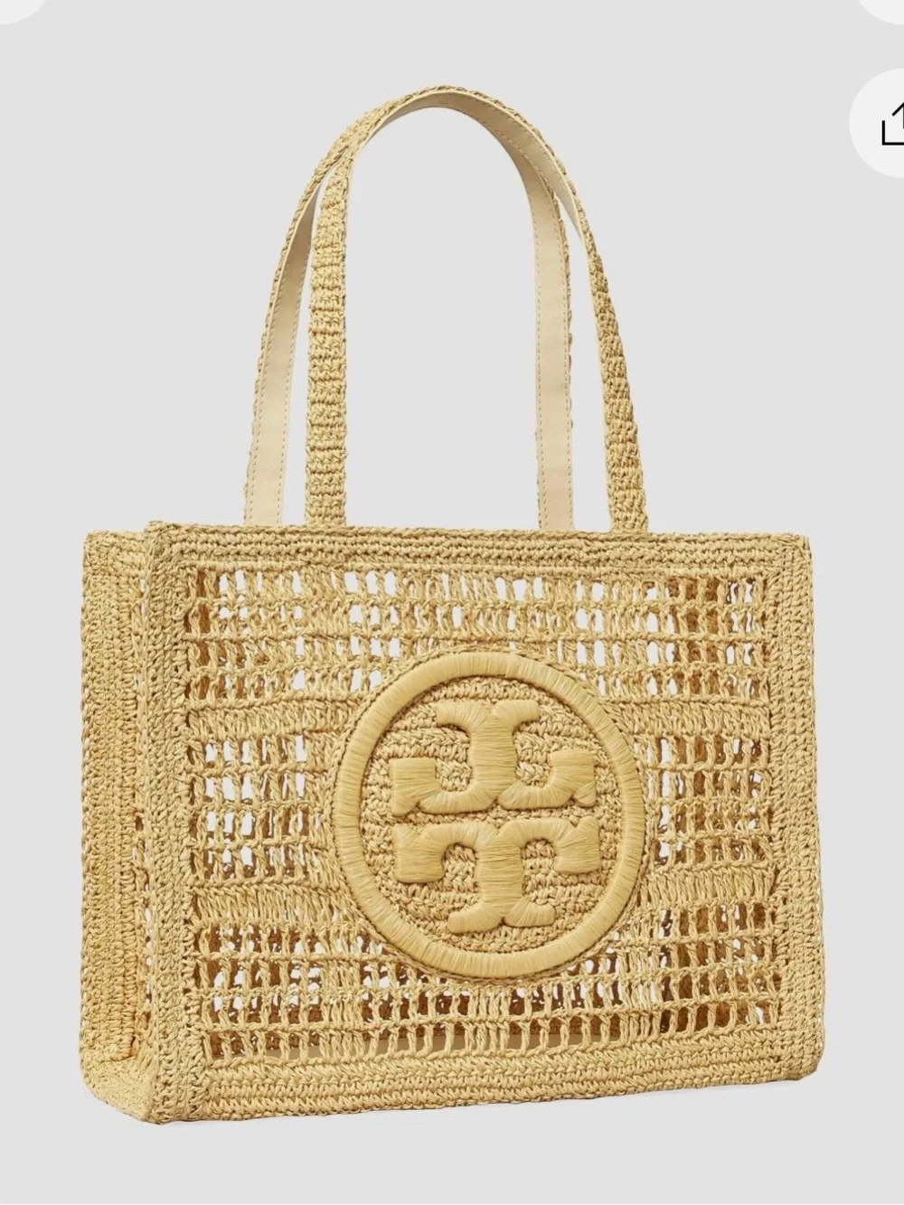 Tory Burch handwoven open